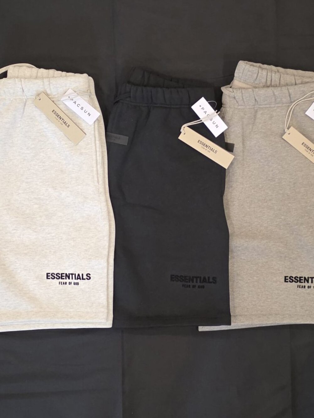 Pack 3 pieces All COLORS Short Essentials Fear of God ✅ All SIZES